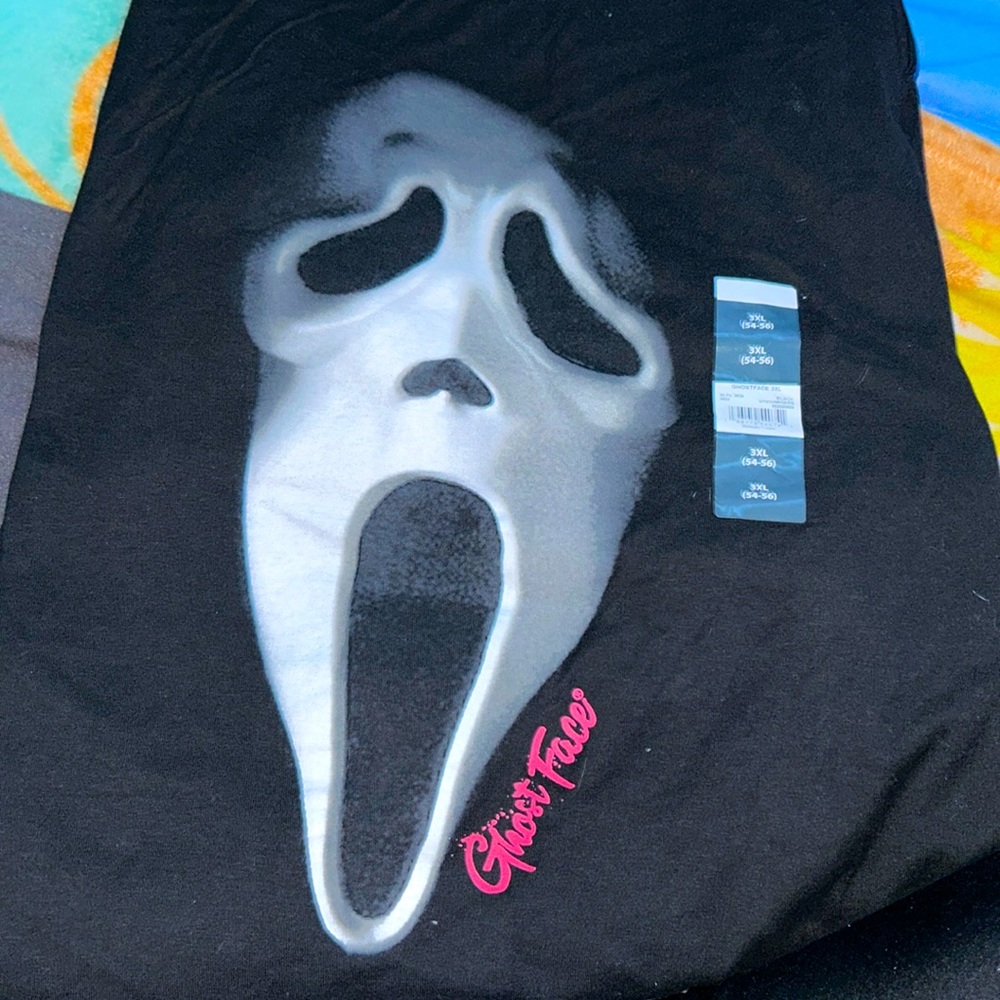 Ghost face men’s tee